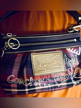 Coach Poppy Tartan